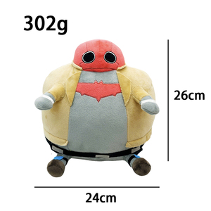 دمية جيسون السمينة ذات القبعة الحمراء بحجم كبير 26 سم، لعبة قطيفة من الأفلام والأنيمي، دمية جيسون تود السمينة - Product Image 6