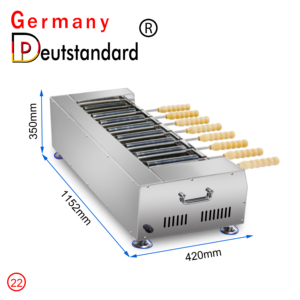Attrezzature da <span class=keywords><strong>forno</strong></span> gpl torta di camino <span class=keywords><strong>forno</strong></span> a <span class=keywords><strong>GAS</strong></span> <span class=keywords><strong>macchina</strong></span> per fare il pane <span class=keywords><strong>con</strong></span> 8 pz camino torta rotoli per la vendita - Product Image 3