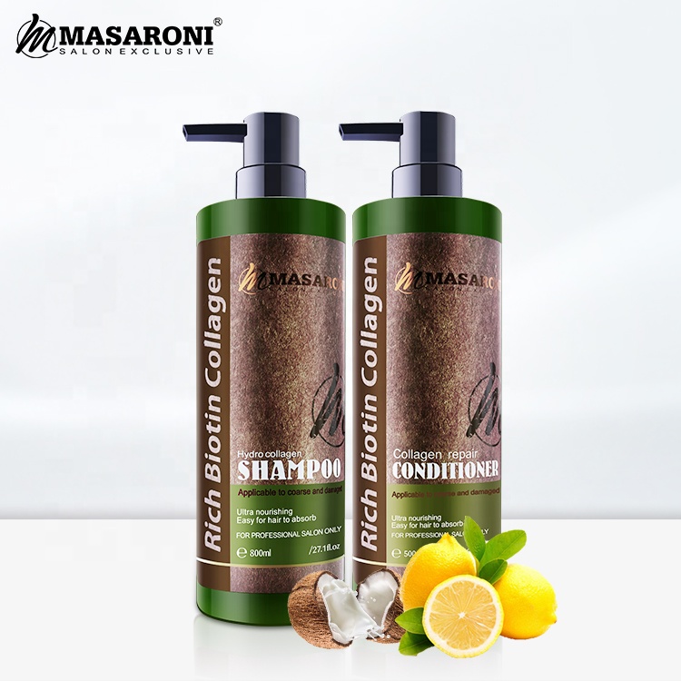 Фирменный индивидуальный биотин для волос с авокадо, органический травяной веганский шампунь 500 мл