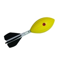Ballon de football en mousse BSCI Glowing Vortex, à LED changeant de couleur, design souple, lancer à longue distance, impact pour le plaisir en intérieur et en extérieur