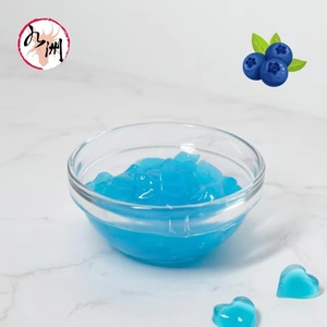 Coconut jelly nata de coco heart shaped wholesale Fruit Flavor 3.85kg For Beverage Catering For <b>Light</b> Food Drinks - Product Image 3