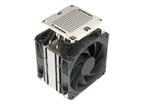 Refroidisseur d'air pour processeur de serveur FEZCOOL LGA3647-R97 avec 5 caloducs, ventilateur PWM 4 broches de 50 mm, ailettes en aluminium, base en cuivre, dissipateur thermique actif