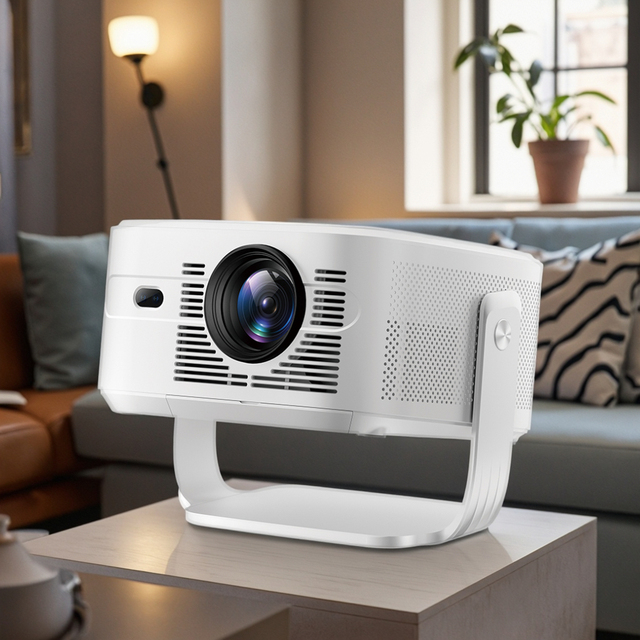 High Quality Portable Projector HY450MAX 900Ansi Lumens BT RCU 2G 16G Dual WIFI Android System Video 4k Proyector LED PROJECTOR