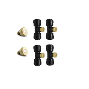 Aangepaste 1/4 Inch Vernevelmondstuk T-Messing Multi-Poort Connector Voor Buitenkoelsystemen - Product Image 3