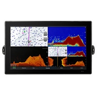 Monitor Marino de 15.6 Pulgadas con Sistema de Cartografía GPS, Pantalla para Exteriores Totalmente Impermeable con Revestimiento Antideslumbrante y Legibilidad Bajo la Luz Solar