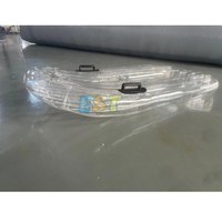Nouveau design Kayak de pêche Kayak 2 places Kayak transparent gonflable canoë bateau Portable Double pliable canoë de pêche
