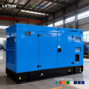 גנרטור שקט LETON POWER 60kva 70kva 80kva עם מנוע ריקרדו לגיבוי מסחרי, גנרטור דיזל שקט - Product Image 2