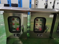 Boîtier de distribution portable en acier inoxydable, unité d'alimentation, indice de protection IP54, 380V 630A, garantie de 2 ans