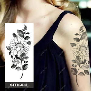 Di piccole dimensioni rosa fiori e <span class=keywords><strong>farfalla</strong></span> tatuaggi temporanei 3D Design Body Art Factory fornito per piccole aree - Product Image 2