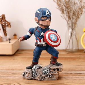 Figurines en résine de Tony <span class=keywords><strong>Stark</strong></span>, personnages de film, ornements, super héros, jouets, figurine d'action - Product Image 4