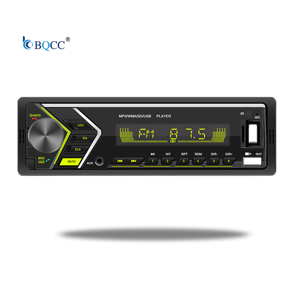 1DinカーラジオMP3プレーヤーBT FM USB AUXインダッシュカー