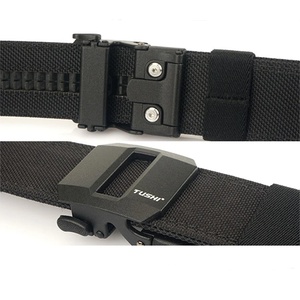 Nouvelle ceinture tactique en nylon épais automatique pour homme, style vintage, classique, sport, entraînement, décontractée, IPSC, Rip - Product Image 6