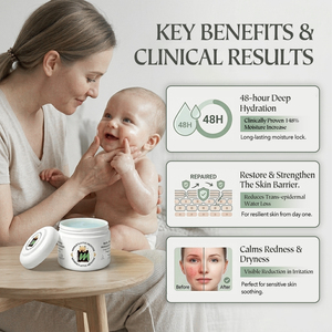 MOMMY'S LITTLE MONSTER Set <span class=keywords><strong>Crema</strong></span> Viso e Lozione Corpo <span class=keywords><strong>per</strong></span> Bambini Senza Parabeni con Burro di Karité e Vitamina E Organica - Product Image 3