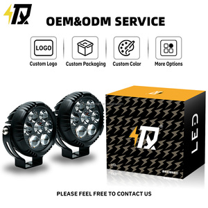 Phare avant de moto 7 LED U70 <span class=keywords><strong>PEO</strong></span> 120W/<span class=keywords><strong>12</strong></span>-36V, faisceau jaune-blanc, projecteur étanche et anti-poussière 14400LM pour ADV/Pedal - Product Image 5
