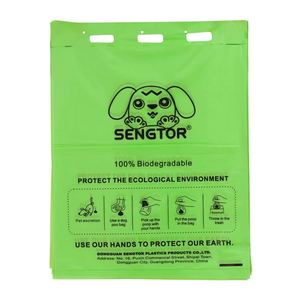 Custom Eco-Friendly Biodegradable Dog Poop Waste Disposal <b>Bag</b> <b>Compostable</b> Cornstarch Poo Pop <b>Bag</b> for Pets - Product Image 2