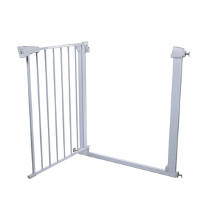 Barrière de sécurité en acier <span class=keywords><strong>pour</strong></span> animaux de compagnie Barrière de sécurité <span class=keywords><strong>pour</strong></span> enfants <span class=keywords><strong>pour</strong></span> escaliers Construction métallique - Product Image 4
