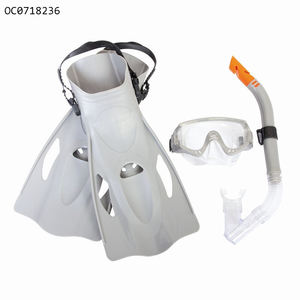 2022ร้อนขายหน้ากากดำน้ำดำน้ำดำน้ำชุดที่มี Fippers ดำน้ำชุดสำหรับเด็ก - Product Image 6