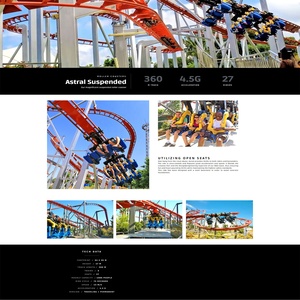<span class=keywords><strong>Parc</strong></span> d'attractions et <span class=keywords><strong>parc</strong></span> à thème : manège extrême, montagnes russes suspendues palpitantes - Product Image 6