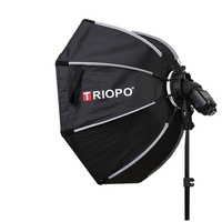 TRIOPO KX 65cm 90cm 120cm Softbox Octogonal Parapluie pour Flash Speedlite Godox AD200 V1