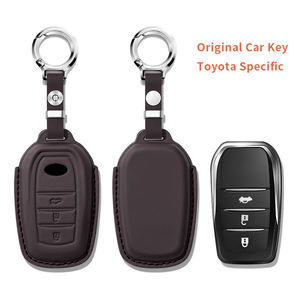 <span class=keywords><strong>Housse</strong></span> <span class=keywords><strong>de</strong></span> clé <span class=keywords><strong>de</strong></span> voiture pour Toyota Camry, RAV4, Corolla, Avalon, Levin, Venza, C-HR, <span class=keywords><strong>BZ</strong></span>, accessoires <span class=keywords><strong>de</strong></span> voiture - Product Image 3
