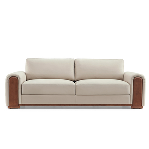 طقم أرائك جلدية لغرفة المعيشة بتصميم حديث مع تخفيضات كبيرة من المصنع أريكة جلدية مكونة من 2 أو 3 مقاعد - Product Image 4