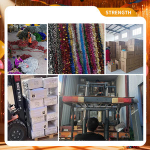 Guirlande de ruban de Noël rouge et verte de 2 m pour les arrangements de fête, vente en gros d'usine, décoration de Noël - Product Image 5