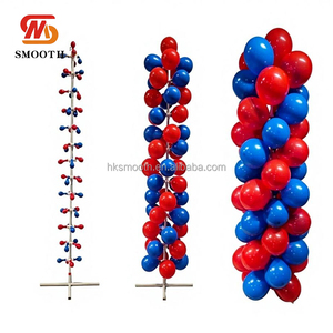 Arche de ballons auto-gonflante ronde SMOOTH pour décorations de fête, disponible en plusieurs couleurs, pour Halloween, Noël, anniversaires, respectueuse de l'environnement - Product Image 2