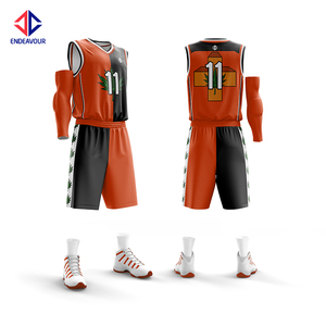 Juego de baloncesto profesional de diseño gratuito Uniforme de baloncesto sublimado digital de alta calidad para club - Product Image 6