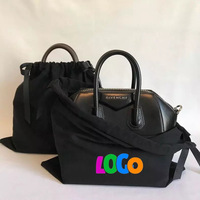 Coton biologique recyclé imprimé sur mesure toile amical poussière vêtements chaussures sacs en tissu avec logos