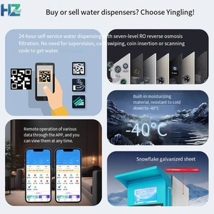 Huazheng tốt nhất điện thoại di động thẩm thấu ngược nước máy bán hàng tự động TOP-Of-The-line máy móc xử lý nước - Product Image 3