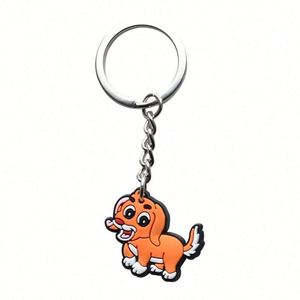 Promotion Personalized <b>Key</b> <b>Chains</b> 3d Logo Custom Made Shaped Design Anime Dog PVC Soft Rubber Keychain - Product Image 3