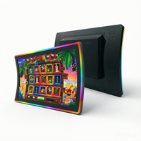 Écran ultra-fin 32 pouces, lampe RGB de type U, grand angle de vision, écran incurvé, écran tactile LCD UHD pour le jeu