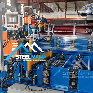 เครื่องม้วนแผ่นหลังคาทรงสี่เหลี่ยมคางหมูผลิตภาพสูงจากอเมริกา - Product Image 5