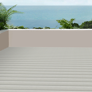 Dalles de <span class=keywords><strong>terrasse</strong></span> en WPC personnalisées, revêtement de sol extérieur en vinyle composite économique, haute résistance pour événements - Product Image 2