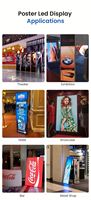 Écran LED publicitaire extérieur/intérieur en couleur pleine résolution Enbon P1.8/P2/P2.5/P3, contrôle WiFi, garantie 5 ans, luminosité 2500 cd