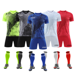 Magliette da calcio in poliestere personalizzate di alta qualità con Logo della squadra stampate maglie da calcio firmate da uomo - Product Image 4