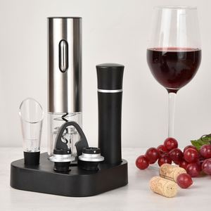Ouvre-bouteille électrique de haute technologie pratique, ouvre-bouteille automatique, tire-bouchon créatif, ensemble d'outils à vin tout-en-un - Product Image 2
