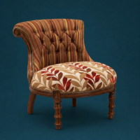 Fauteuil de loisirs en bois massif, style rétro américain vintage, confortable, pour salon, bureau à domicile