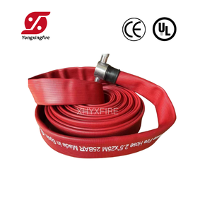 नई अनुकूलित लाल उच्च गुणवत्ता 1/1 5/2/2.5 इंच नाइट्राइल रबर कवर फायर होज औद्योगिक अग्निशमन उपकरण और सहायक उपकरण - Product Image 2