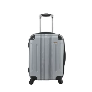 Advertising cheap price fast delivery single size boarding cabin case rolling carry on abs travel trolley suitcase luggage bag