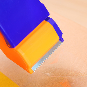 Tape Dispenser Plastic Tape Cutter 5cm 6cm Bulk For Express Packing Steel Blade Durable Cutting Tool - Product Image 3