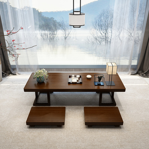 Tavolo lungo tatami in legno massello cinese tavolino da caffè in stile giapponese bovindo olmo tavolo da tè <span class=keywords><strong>Zen</strong></span> - Product Image 5