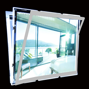 Afficheur de vitrine Led personnalisé Boîte à lumière publicitaire en acrylique suspendue pour agent immobilier - Product Image 5