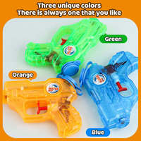 Pistola de Agua Zhorya Mini Super Water Soaker para Niños, Juguete de Playa y Arena para el Verano