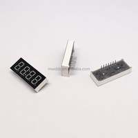 Ultra Bright 0.36 Inch 4 Digits Red 7 Segment Led Display Digital Tube 7 Pins 3467s for Diy Electronics Arduino Project