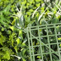 ZC nouveau produit en plastique Faux écran de confidentialité panneau topiaire artificiel vert buis haie herbe mur pour la décoration intérieure