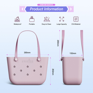 エブリッチ新ODMトレンド<span class=keywords><strong>EVA</strong></span>ビーチバッグ大型ビーチラバートート＆バッグ、カスタムロゴとカラー、屋外用<span class=keywords><strong>EVA</strong></span>トートバッグ - Product Image 3