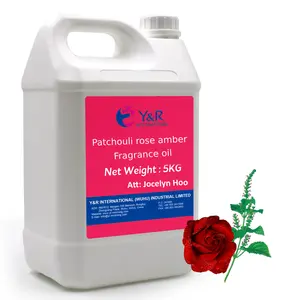 Nuevo olor gran oferta perfume esencial pachulí Rosa ámbar fragancia aceite para velas difusor
