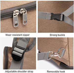 2023 New Chất lượng cao mẫu miễn phí bánh xe đẩy vật nuôi du lịch tàu sân bay chỗ ngồi xe cho chó mèo Puppy thoải mái mèo Ba lô - Product Image 5