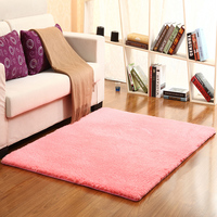 Vente en gros de tapis en peluche pelucheux violet tapis décoratif à poils coupés pour chambre et salon tapis doux pour la maison camping et prière